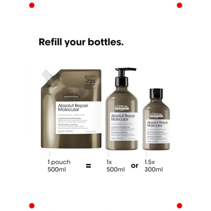 Yıpranmış Saçlar İçin Onarıcı Şampuan - 500ml