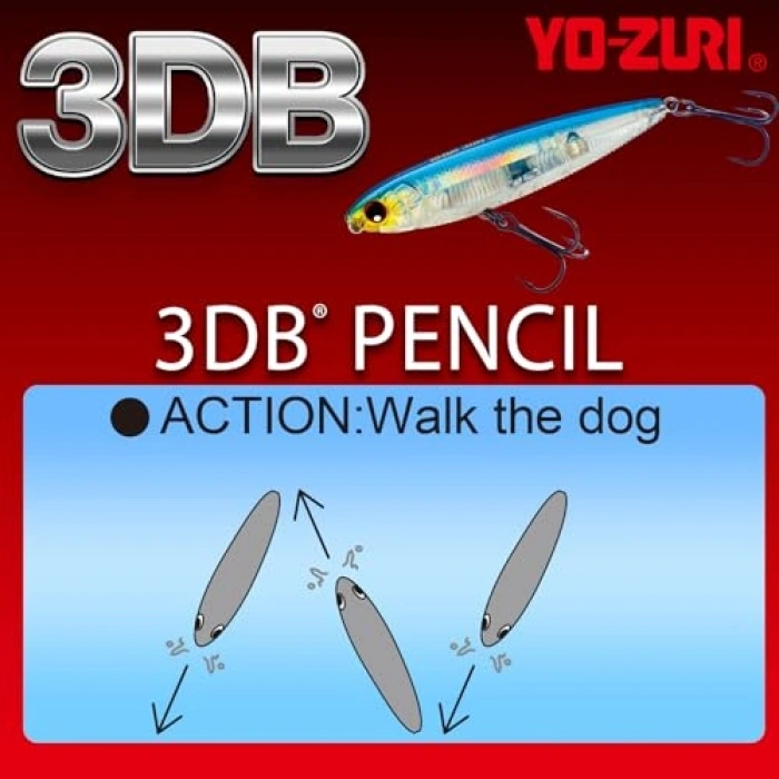 Yo-Zuri 3DB Pencil Floating Lure