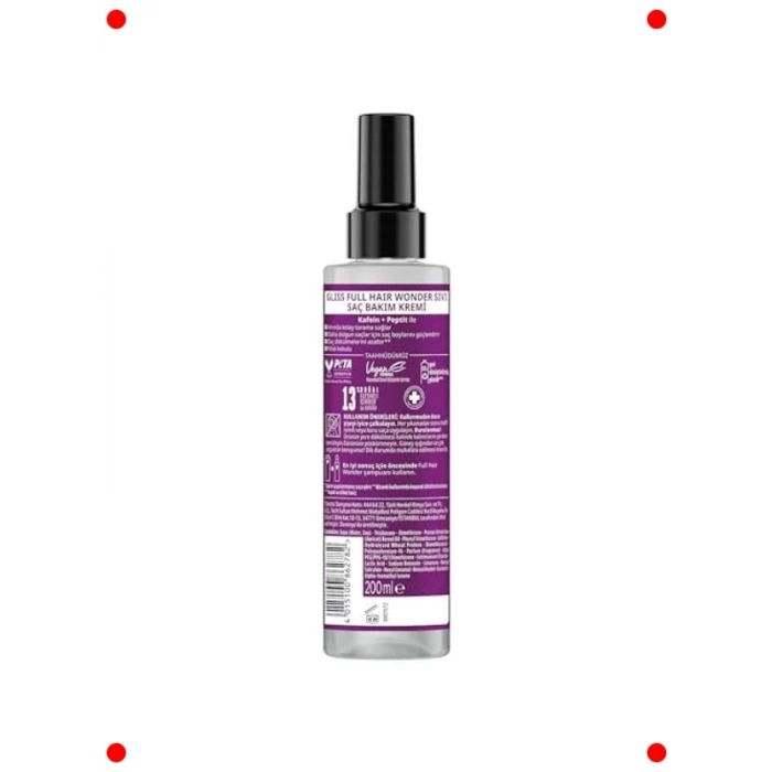 Yoğun Hacim Veren Sıvı Saç Kremi 200 ml