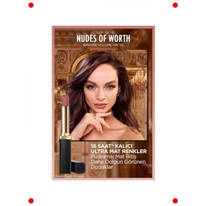 Yoğun Hacimli Mat Ruj - 570 Numara