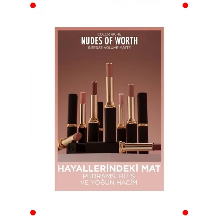 Yoğun Hacimli Mat Ruj - 570 Numara
