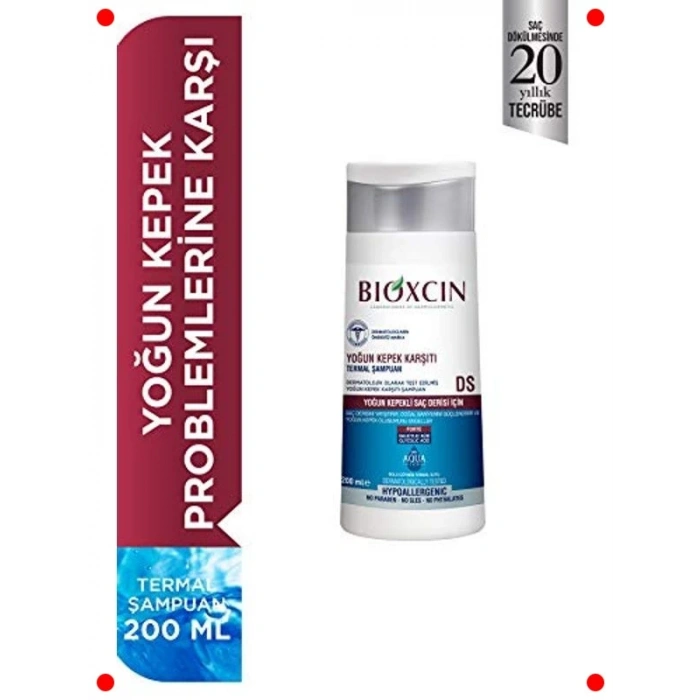 Yoğun Kepek Karşıtı Termal Etkili Şampuan 200ml