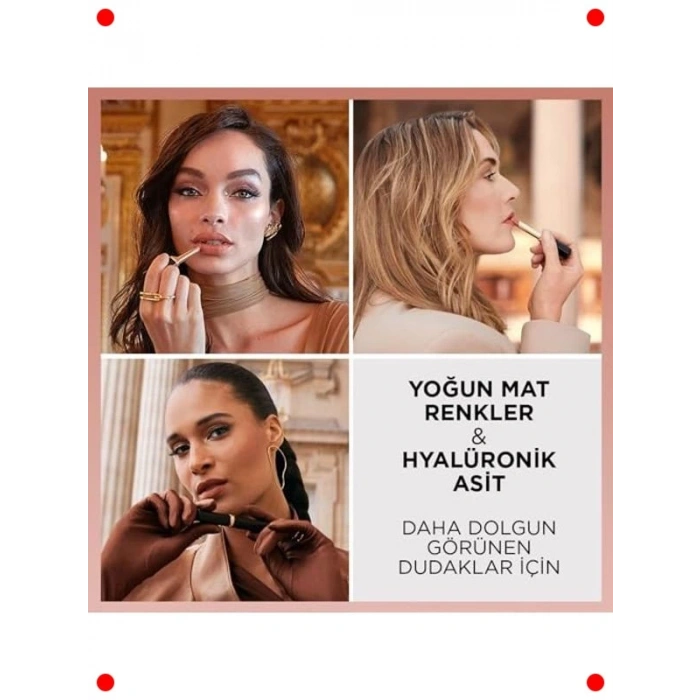 Yoğun Mat Hacim Veren Ruj - Doğal Nude Tonu