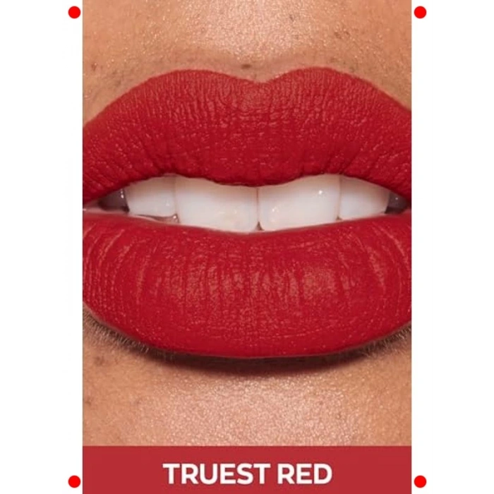 Yoğun Mat Ruj - Gerçek Kırmızı Tonu