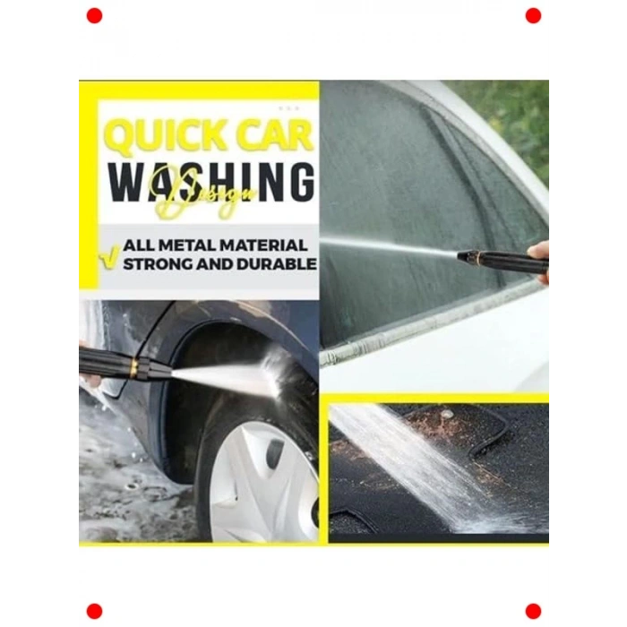 Yüksek Basınçlı Hortum Ucu - Çok Amaçlı Su Tabancası