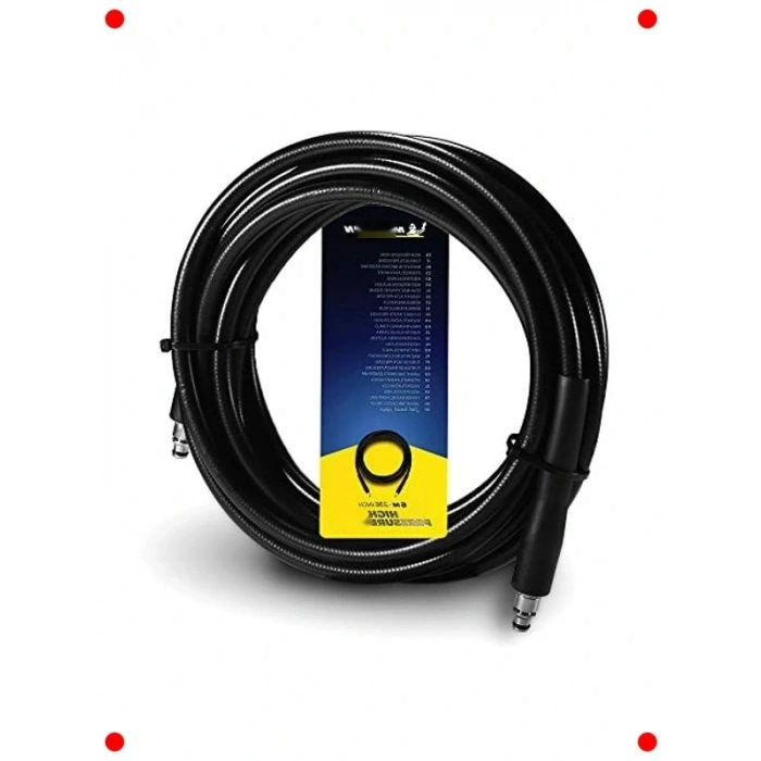 Yüksek Basınçlı Yıkama Makinesi Hortumu 6 Metre