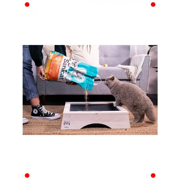 Yüksek Emicilikte Etkili Koku Kontrol Kedi Kumu 10L