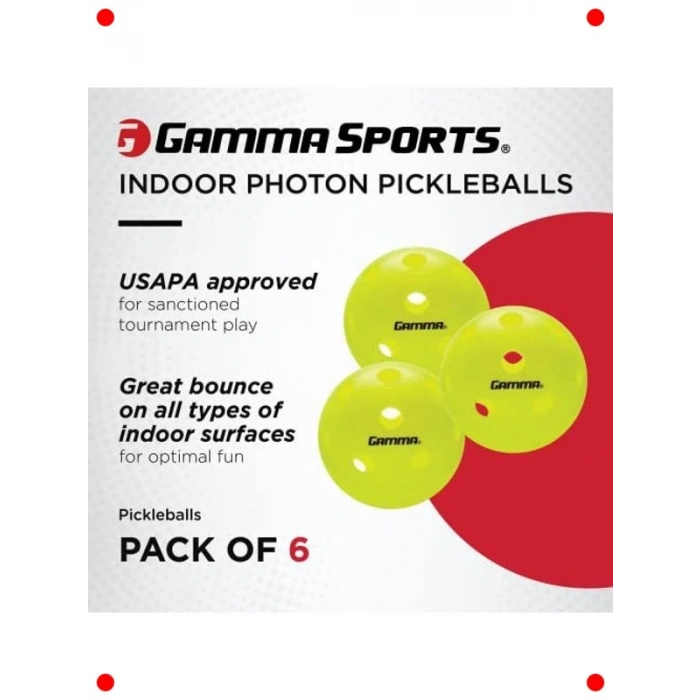 Yüksek Görünürlüklü İç Mekan Pickleball Topları