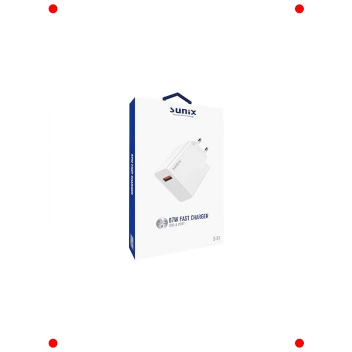 Yüksek Güçlü USB-A Hızlı Şarj Adaptörü - 67W