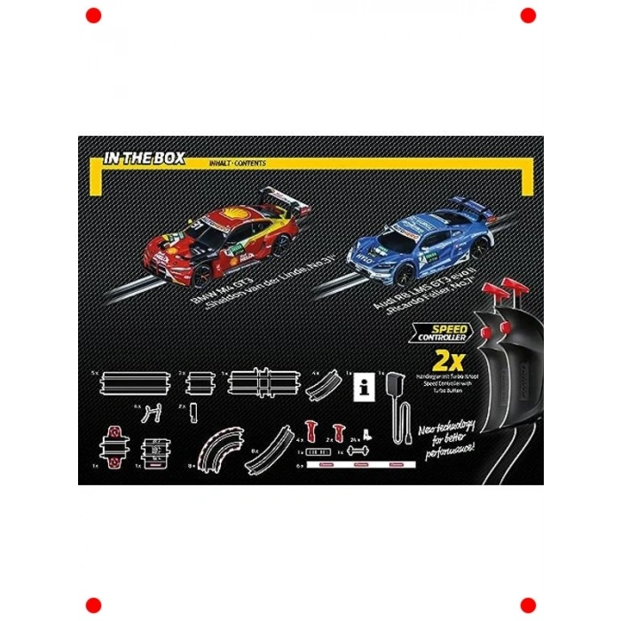 Yüksek Hızlı Yarış Pisti Seti - Adrenalin Dolu Eğlence