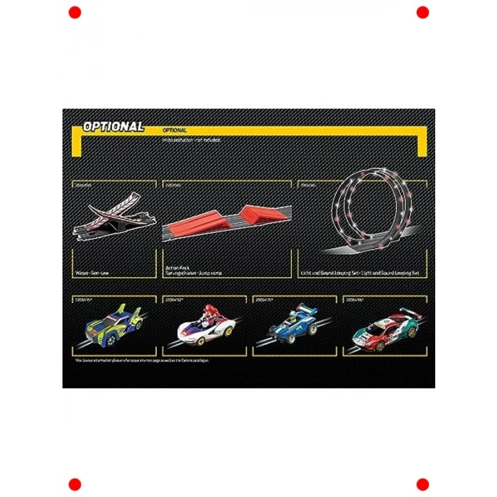 Yüksek Hızlı Yarış Pisti Seti - Adrenalin Dolu Eğlence