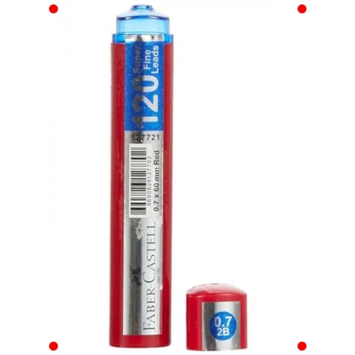 Yüksek Kaliteli Yedek Uç - 0.7mm 2B (120 Adet)