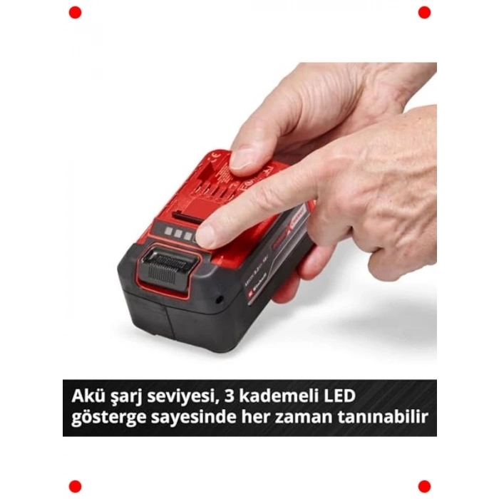 Yüksek Kapasiteli 18V Lityum İyon Akü Seti (2 Adet)