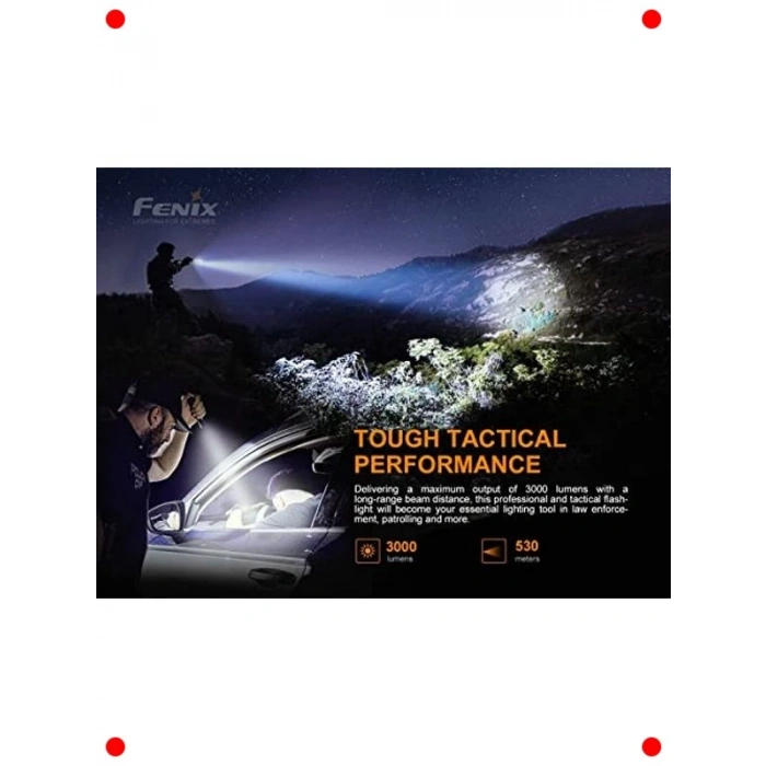 Yüksek Lümen El Feneri - 2800 Lümen, Taktik Kullanım