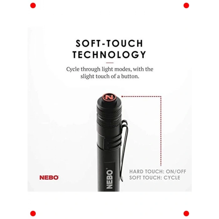 Yüksek Parlaklıkta 180 Lümen LED Fener