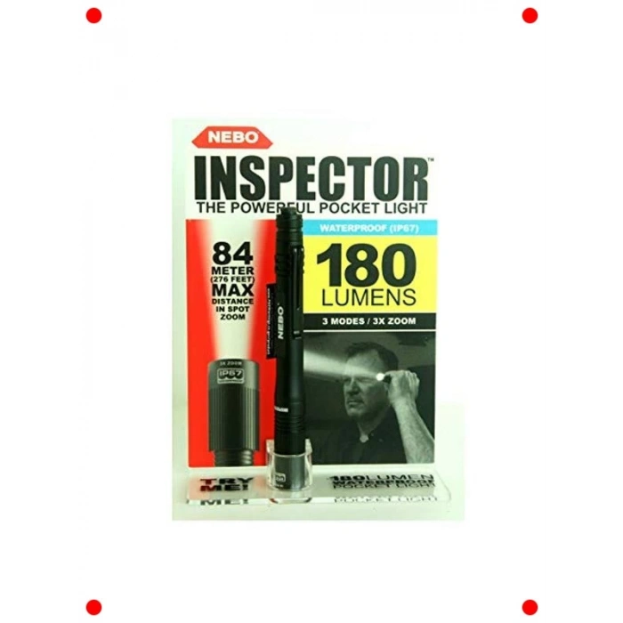 Yüksek Parlaklıkta 180 Lümen LED Fener