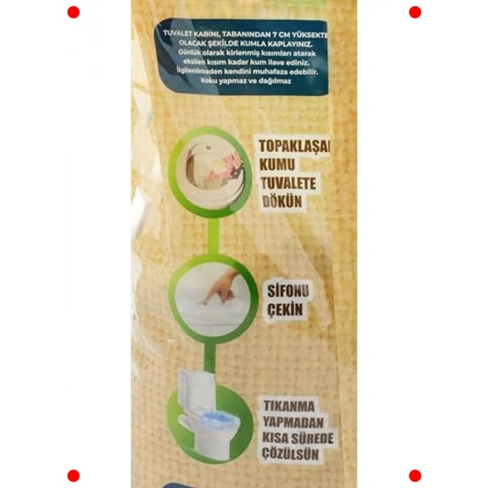 Yüksek Performanslı Kedi Kumu - Ekonomik 10 Litre