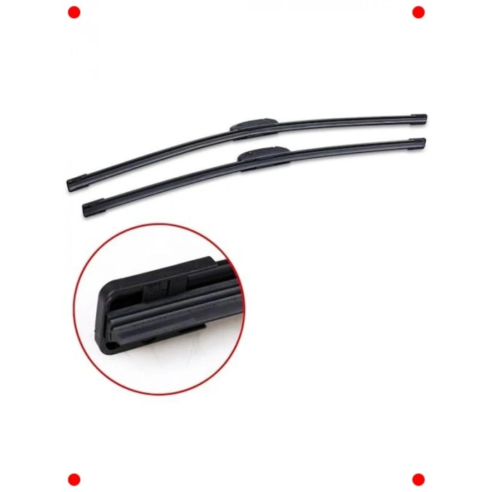 Yüksek Performanslı Silecek Seti - 600/530 mm