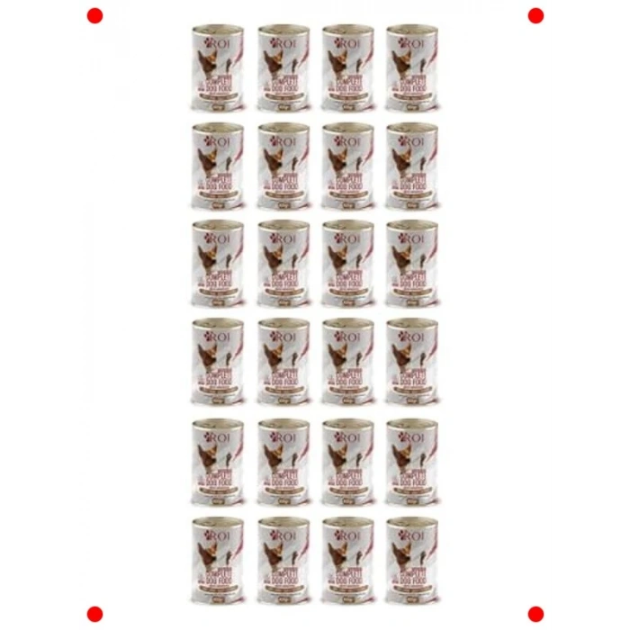 Yüksek Proteinli Dana Etli Köpek Konservesi, 24x415 Gr