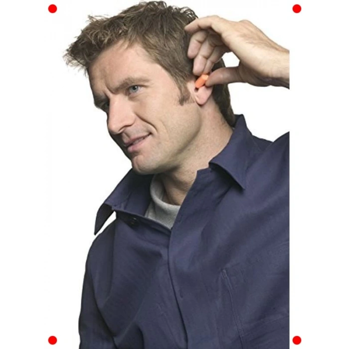 Yüksek Ses Korumalı Kulak Tıkacı 20 Çift (37dB)