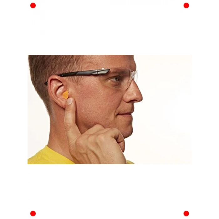 Yüksek Ses Korumalı Kulak Tıkacı 20 Çift (37dB)