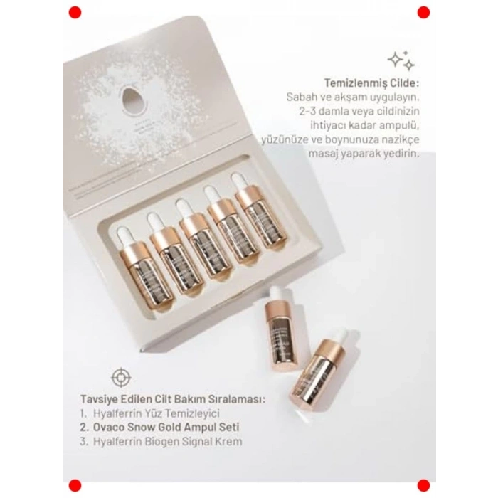 Yumurta Kök Hücreli Yaşlanma Karşıtı Ampul Seti