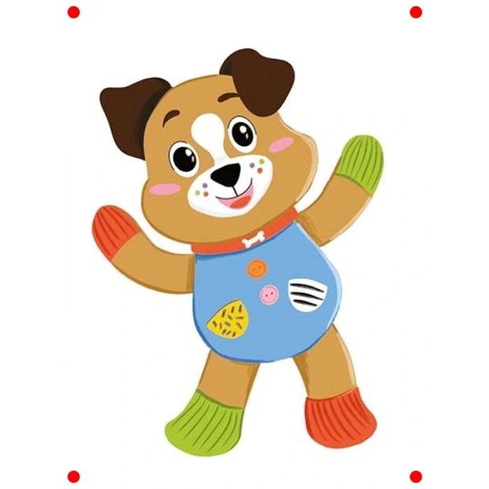 Yumuşacık Sevimli Köpek Peluş Oyuncak