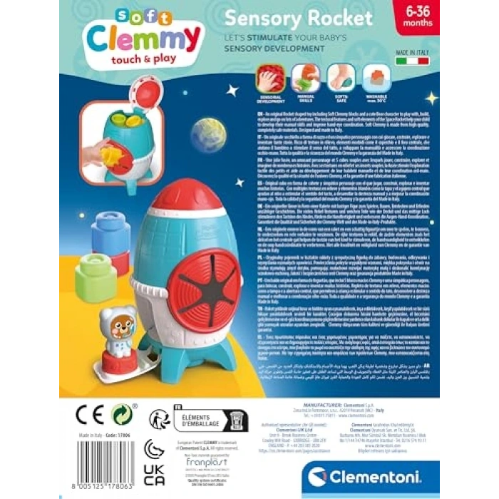 Yumuşak Blok Duyusal Roket, Eğitici Oyun Seti