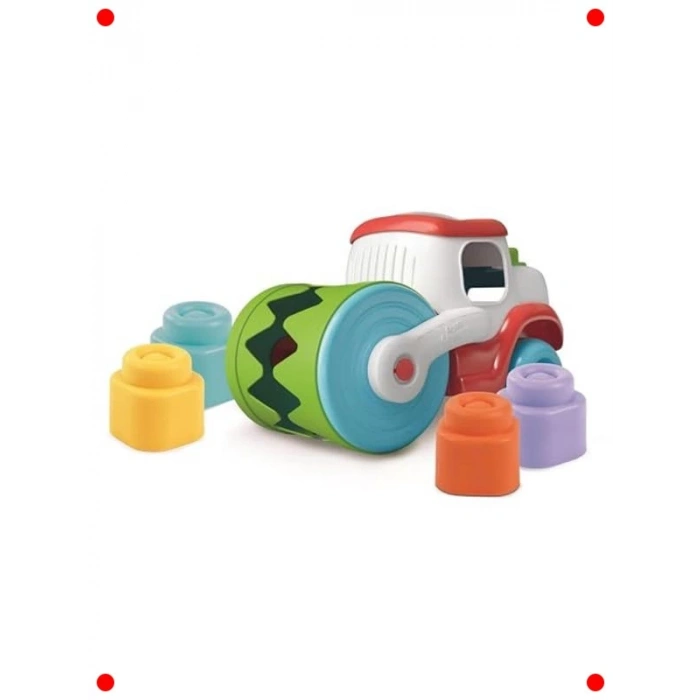 Yumuşak Bloklu Duyusal Silindir Kamyon Oyuncağı