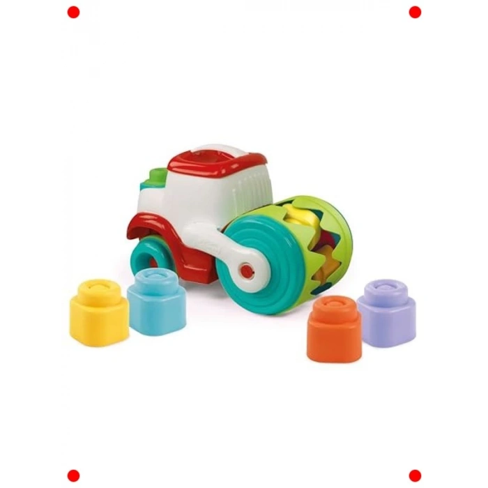 Yumuşak Bloklu Duyusal Silindir Kamyon Oyuncağı
