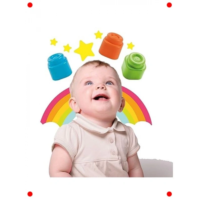 Yumuşak Bloklu Taşınabilir Oyun Seti