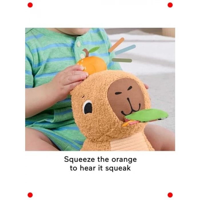 Yumuşak Duyusal Gelişim Oyuncağı - Dişlikli Çıngırak