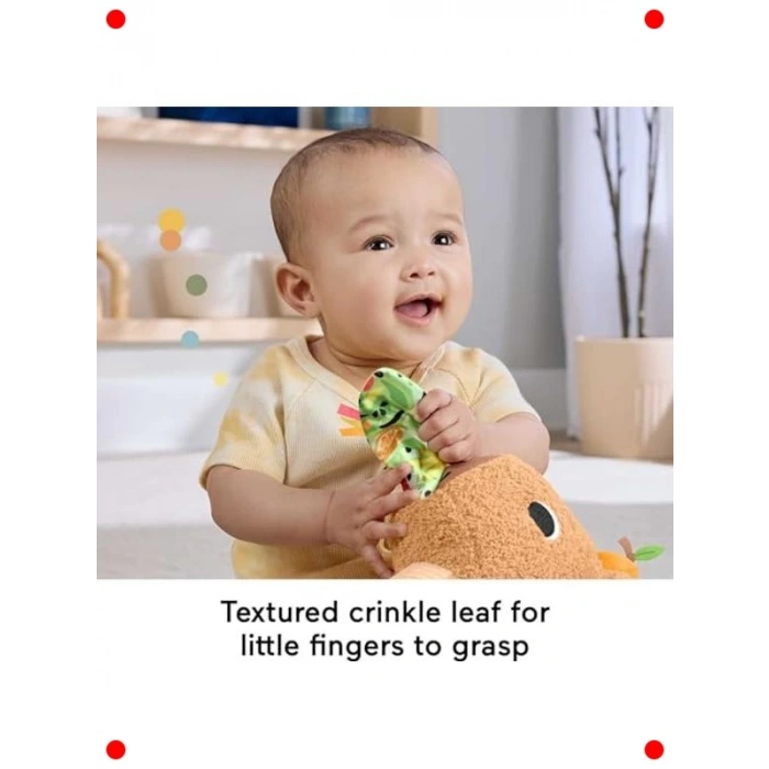 Yumuşak Duyusal Gelişim Oyuncağı - Dişlikli Çıngırak