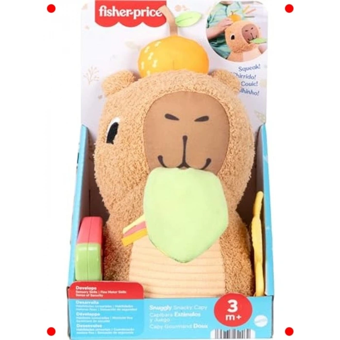 Yumuşak Duyusal Gelişim Oyuncağı - Dişlikli Çıngırak