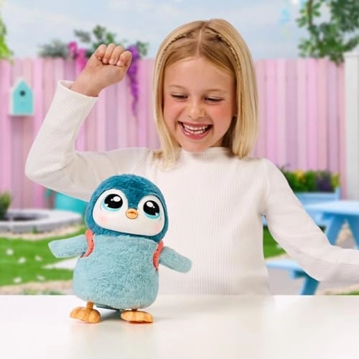 Yumuşak İnteraktif Penguen: 25+ Ses ve Tepki İle Eğlence
