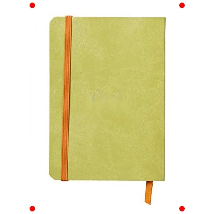 Yumuşak Kapak Çizgili Defter A6 - Anason Yeşili