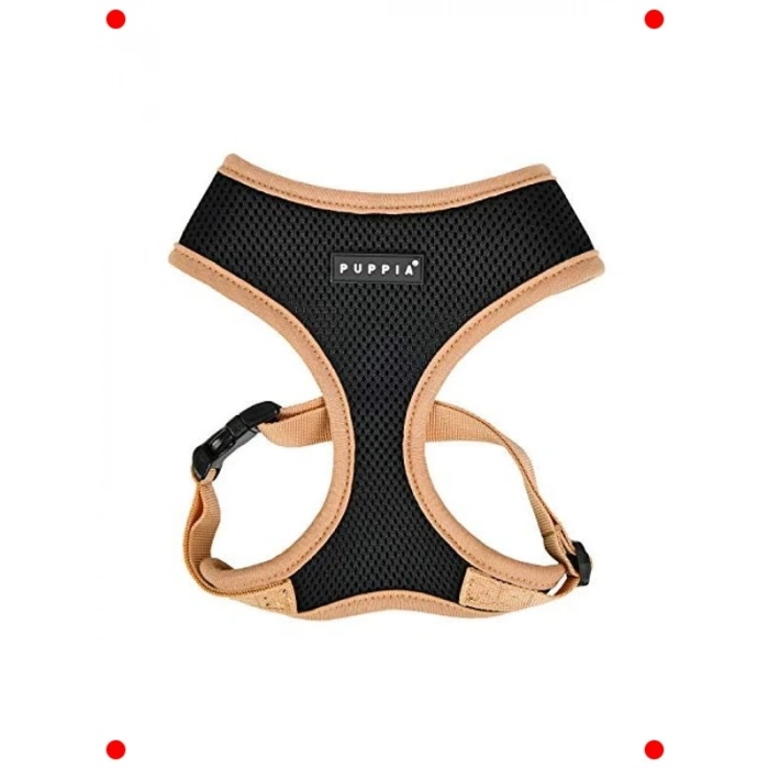 Yumuşak Köpek Göğüs Tasması, Ayarlanabilir, Siyah, S Beden