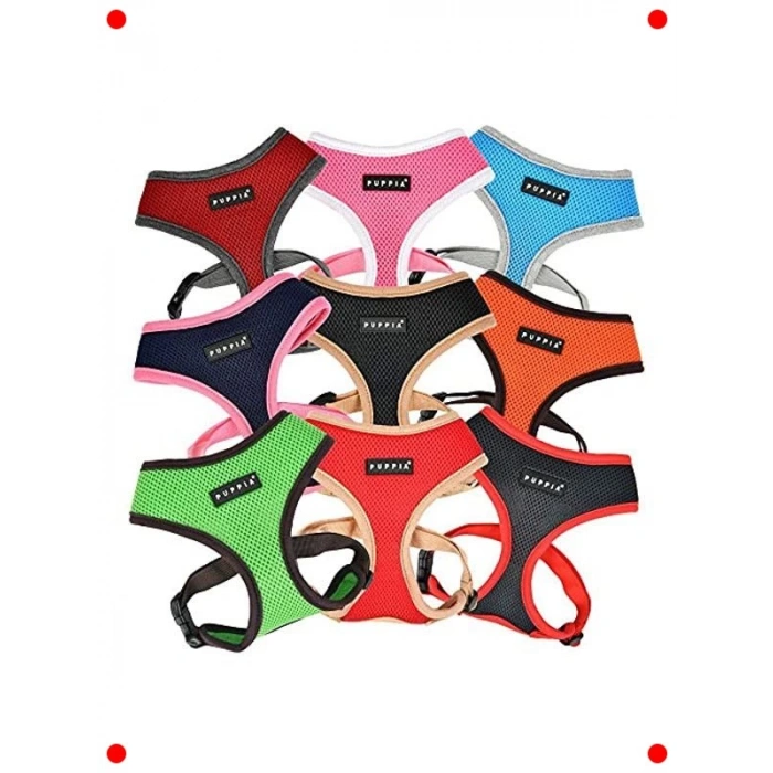 Yumuşak Köpek Göğüs Tasması, Ayarlanabilir, Siyah, S Beden