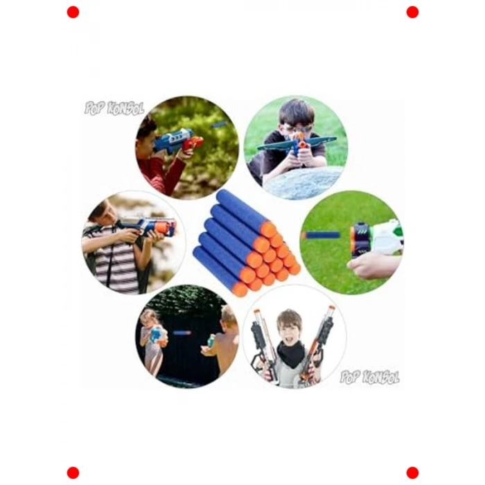 Yumuşak Oyuncak Mermi Yedekleri 20 Adet