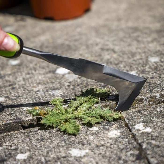Yumuşak Saplı Siyah Paslanmaz Çelik Bahçe Bıçağı