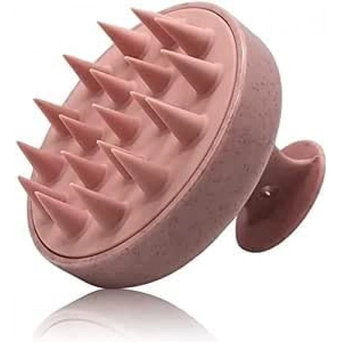 Yumuşak Silikon Duş Tarağı ile Saç Derisi Masajı