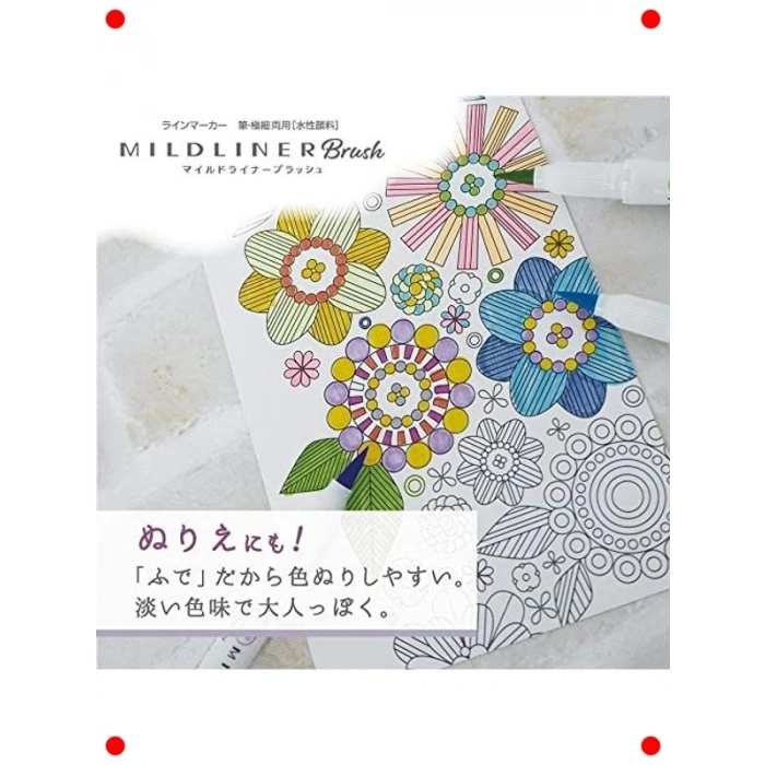 Yumuşak Tonlu Fırça Uçlu Kalem Seti (5 Renk)