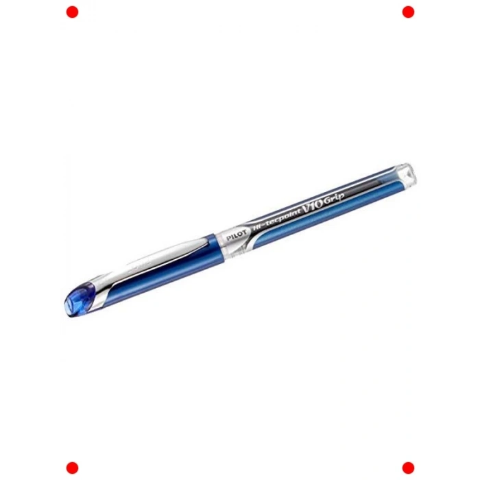 Yumuşak Tutuşlu Mavi Tükenmez Kalem