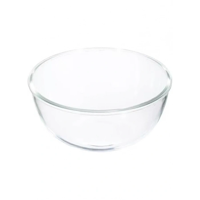 Yuvarlak Cam Saklama Kabı, 4000 ml Kapasite