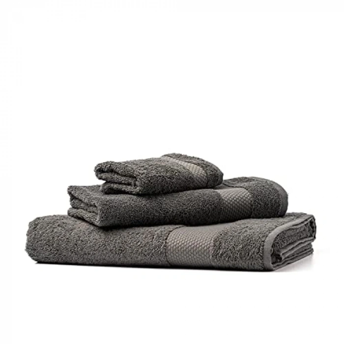 Yüzde 100 Pamuklu Mutfak Havlusu, Extra Yumuşak Antrasit