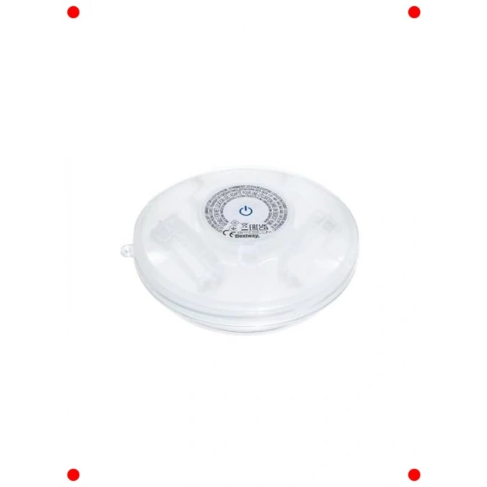 Yüzen Pilli LED Havuz Lambası - 14 cm Çap