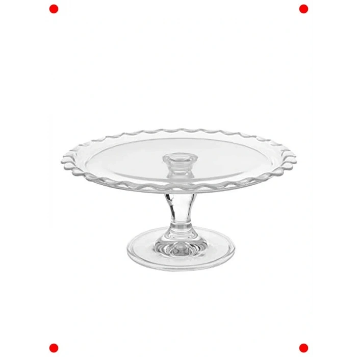 Zarif Ayaklı Pasta Servis Tabağı