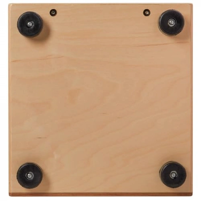 Zebra Ahşap Tap Cajon, Doğal Ağaç Gövde