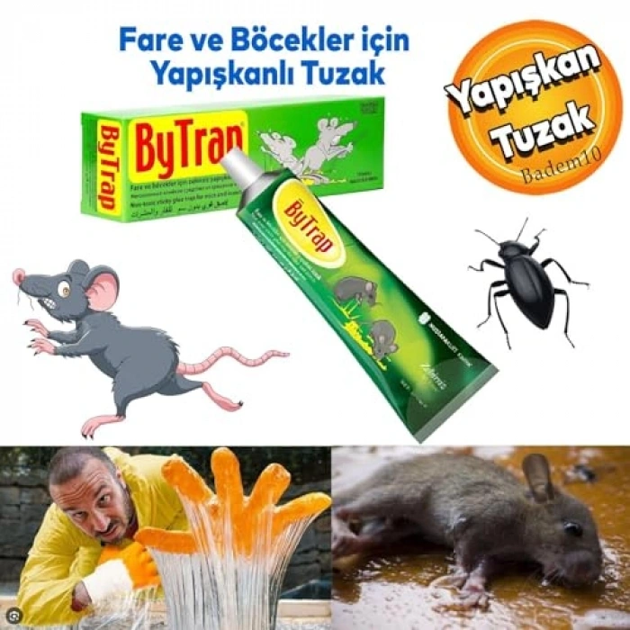 Zehirsiz fare haşere tuzağı, 75 ml