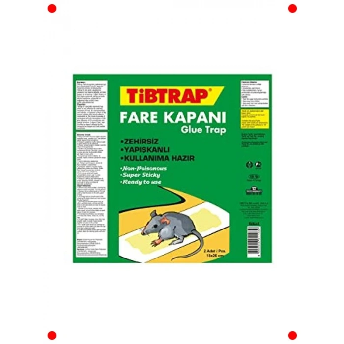 Zehirsiz ve Güçlü Fare Kapanı Yapışkanı